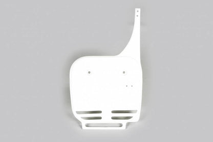 TABELLA PORTANUMERO ANTERIORE COMPATIBILE CON KAWASAKI KX 60 1984-2004 bianco
