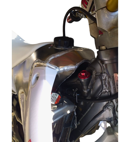 RÉSERVOIR EN ALUMINIUM SUZUKI DRZ 400 2000/2015 / AVEC ECOLES DE RADIATEUR RMZ 450 (2006)