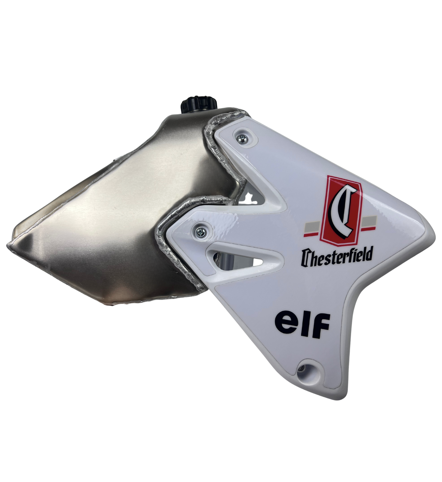 RÉSERVOIR EN ALUMINIUM SUZUKI DRZ 400 2000/2015 / AVEC ECOLES DE RADIATEUR RMZ 450 (2006)