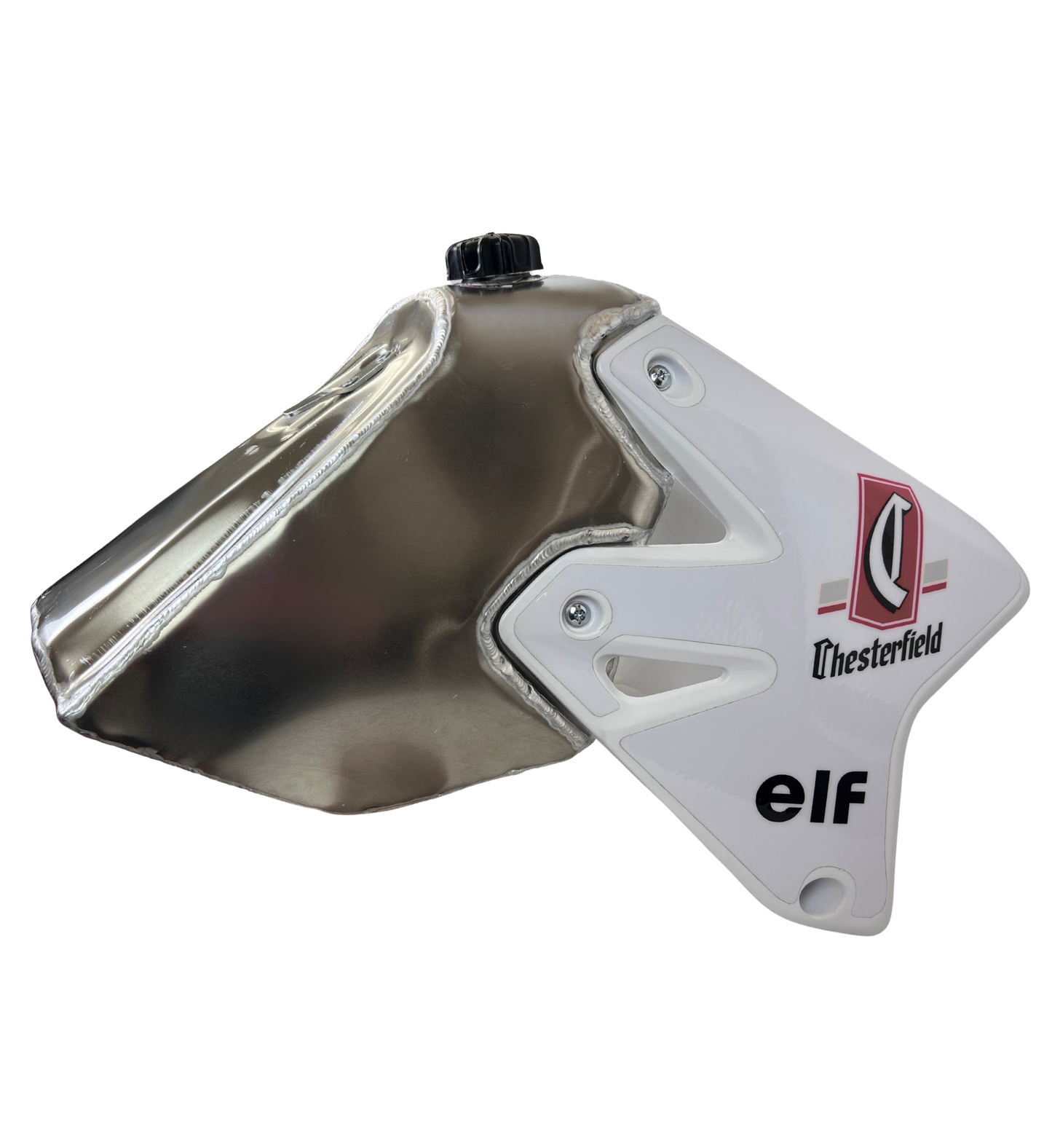 RÉSERVOIR EN ALUMINIUM SUZUKI DRZ 400 2000/2015 / AVEC ECOLES DE RADIATEUR RMZ 450 (2006)