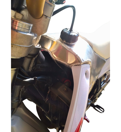 RÉSERVOIR EN ALUMINIUM SUZUKI DRZ 400 2000/2015 / AVEC ECOLES DE RADIATEUR RMZ 450 (2006)