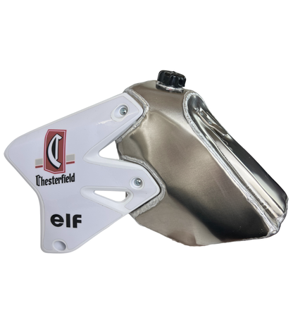 RÉSERVOIR EN ALUMINIUM SUZUKI DRZ 400 2000/2015 / AVEC ECOLES DE RADIATEUR RMZ 450 (2006)
