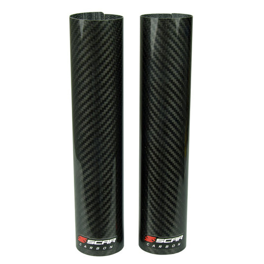 COPPIA PROTEZIONI FODERO INFERIORE IN CARBONIO 240X52 MM SCAR
