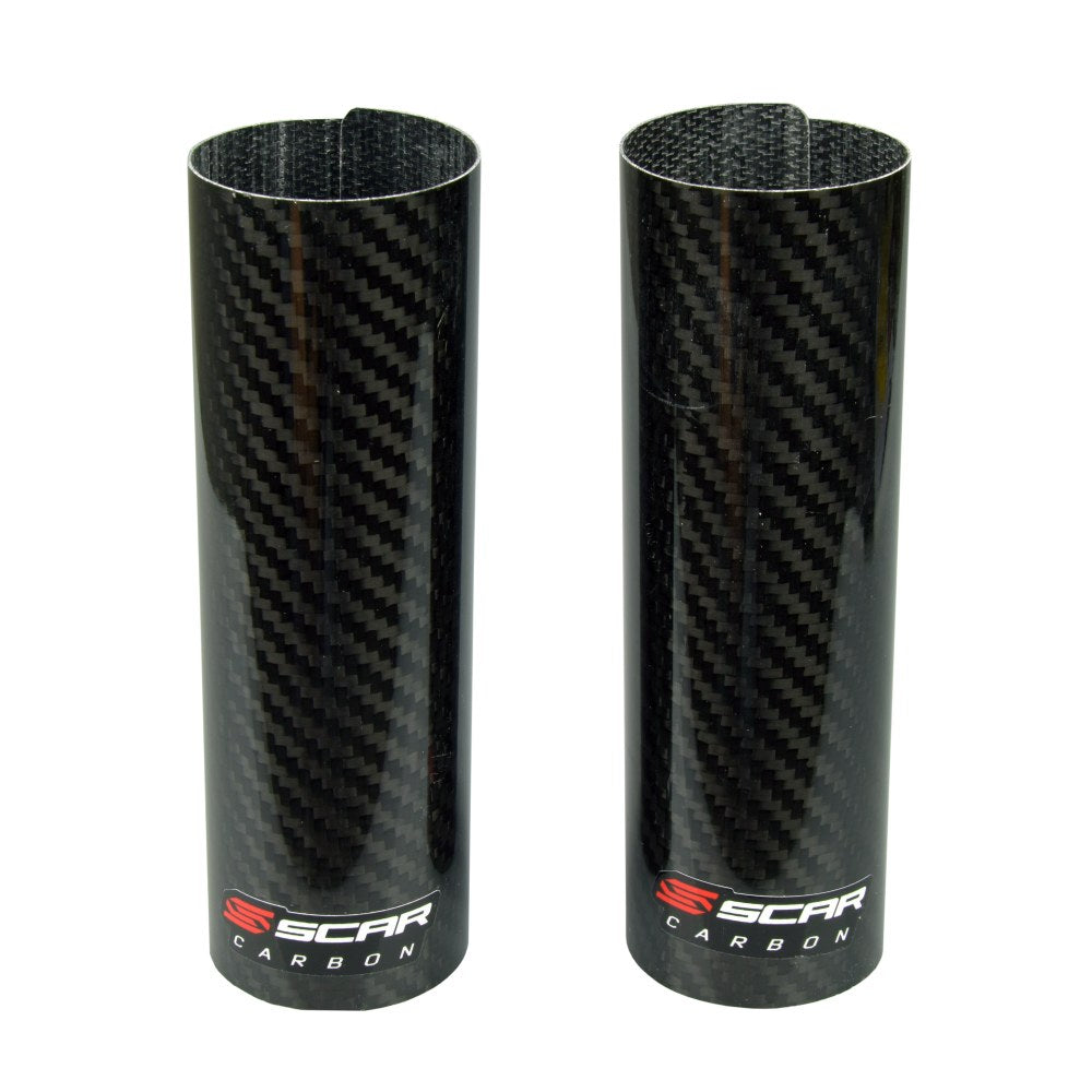 COPPIA PROTEZIONI FODERO SUPERIORE IN CARBONIO 160X52 MM SCAR