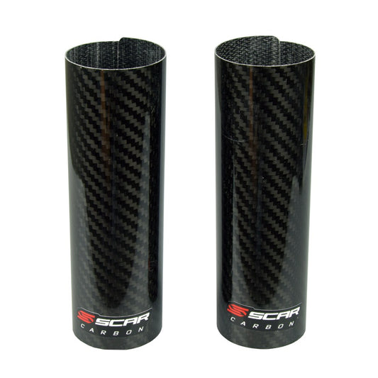 COPPIA PROTEZIONI FODERO SUPERIORE IN CARBONIO 160X52 MM SCAR