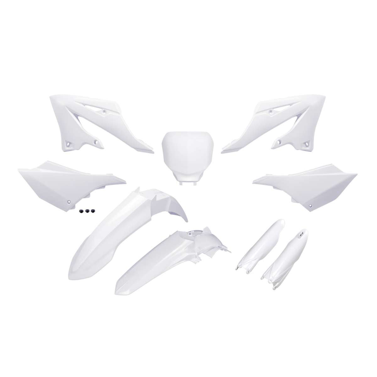 FULL KIT PLASTICHE PER YAMAHA YZ 125 2021-2026 / BIANCO
