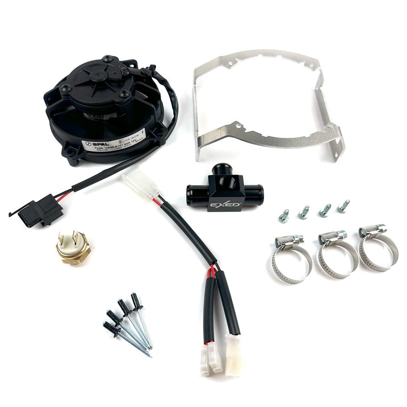 KIT VENTOLA RADIATORE RIEJU 300 MR (21-24) AUTOMATICA SPAL