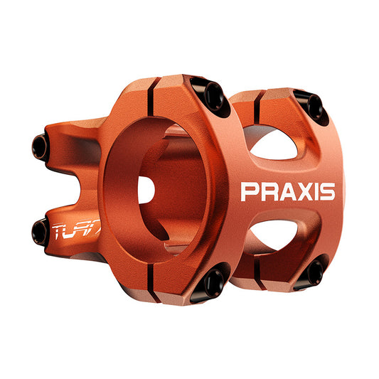 ATTACCHI MANUBRIO PRAXIS ATTACCO TURN - DM 35MM - LUNG. 50MM - ARANCIONE