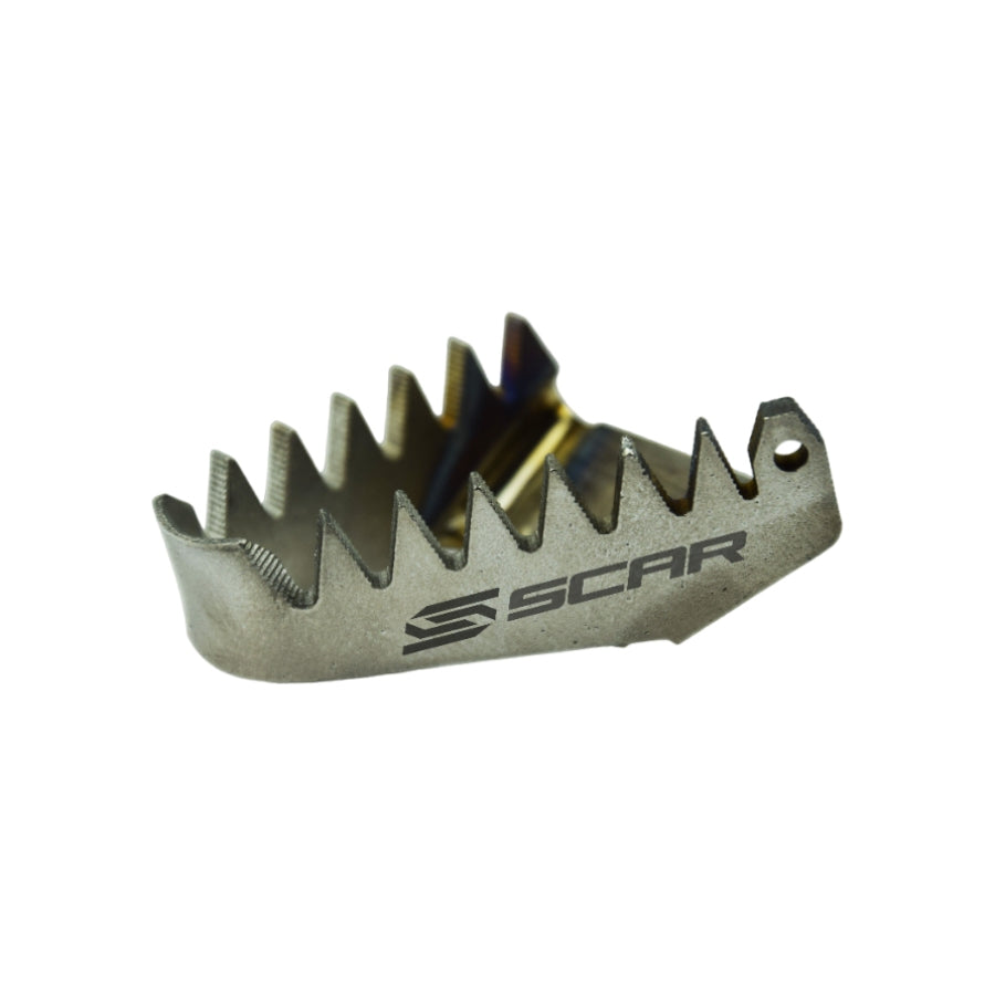 PUNTALE FRENO MAGGIORATO TITANIO HUSQVARNA 65 TC (24-26) SCAR
