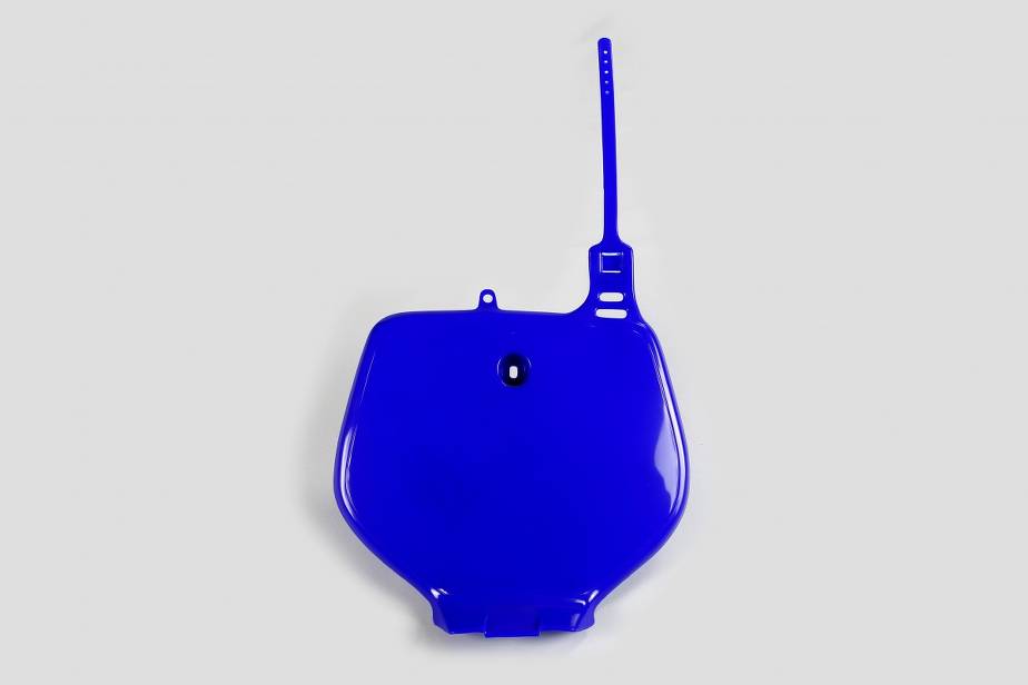 TABELLA PORTANUMERO ANTERIORE COMPATIBILE CON YAMAHA YZ 125 1992-1999 blu