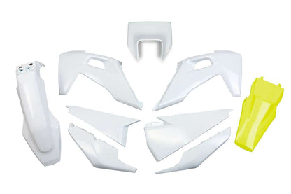 KIT-PLASTICHE-COMPATIBILE-CON-HUSQVARNA-TE-300-2020-2023-con-portafaro-OEM 23-999D