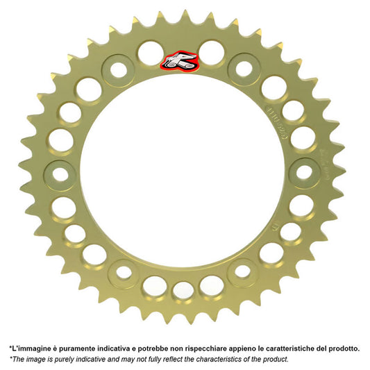 CORONA RENTHAL ERGAL ULTRALEGGERA YAMAHA XTZ 690 TENERÈ 700 WORLD RAID (T7 TENERÈ 700 WORLD RAID) (22-26) 47 DENTI PASSO 525