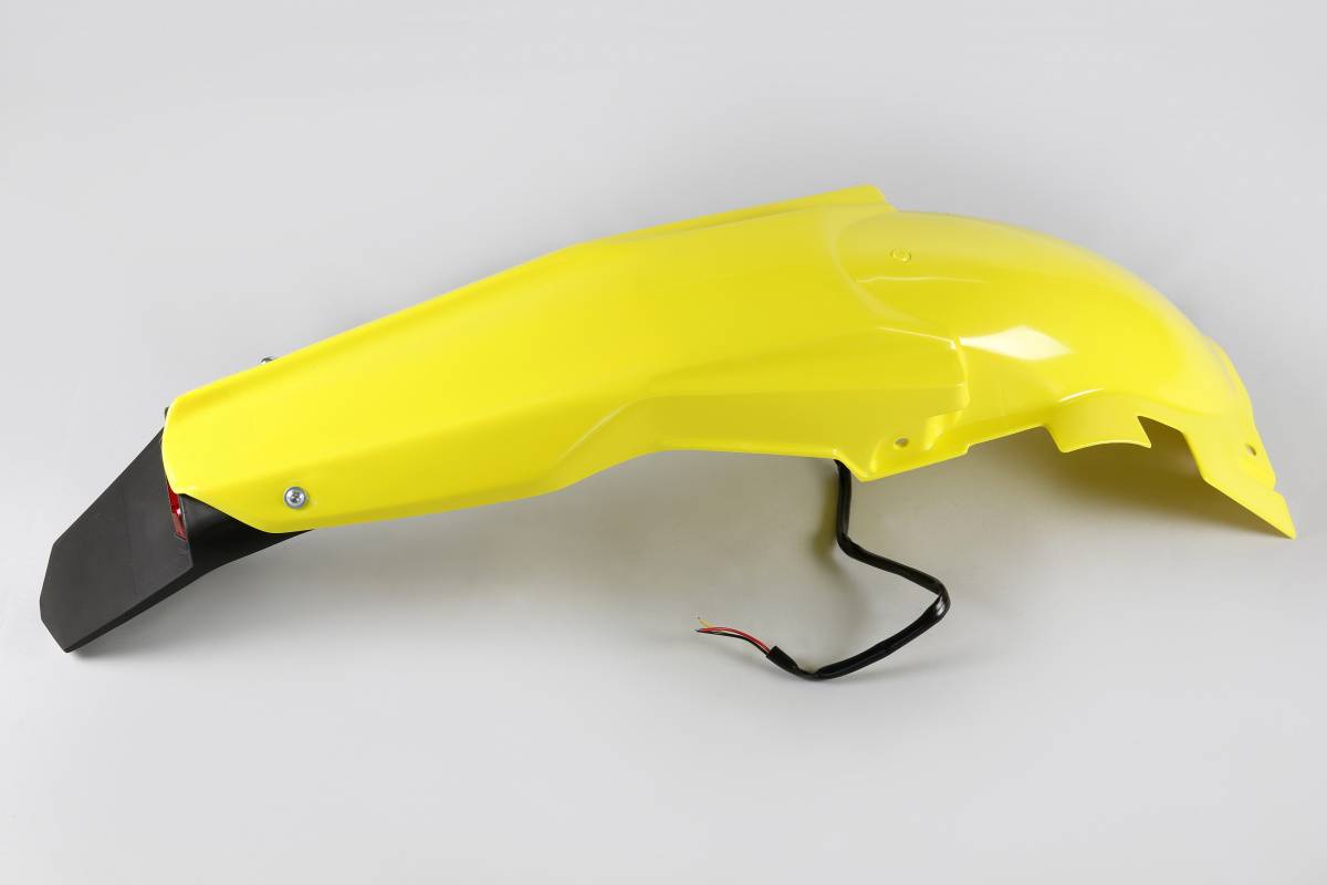 PARAFANGO POSTERIORE COMPATIBILE CON SUZUKI RMZ 450 2005-2007 / enduro LED giallo