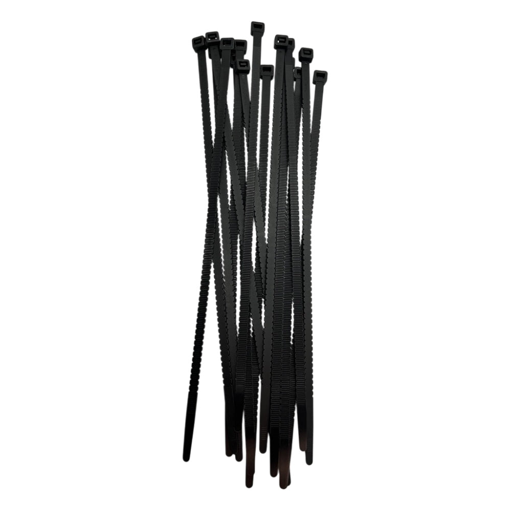 FASCETTE IN NYLON A STRAPPO NRTEAM 8 X 360 MM NERE
