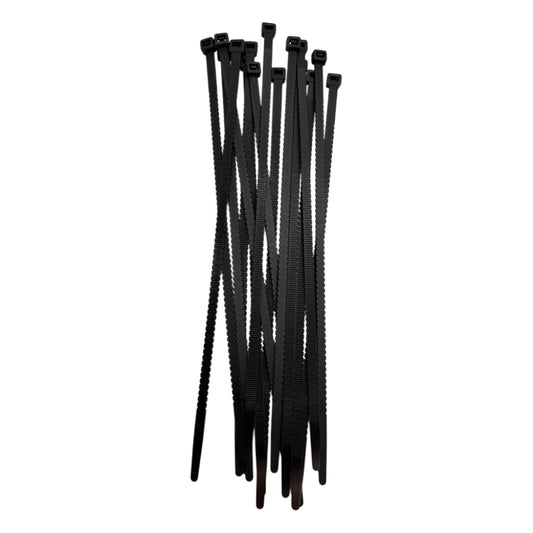 FASCETTE IN NYLON A STRAPPO NRTEAM 8 X 360 MM NERE
