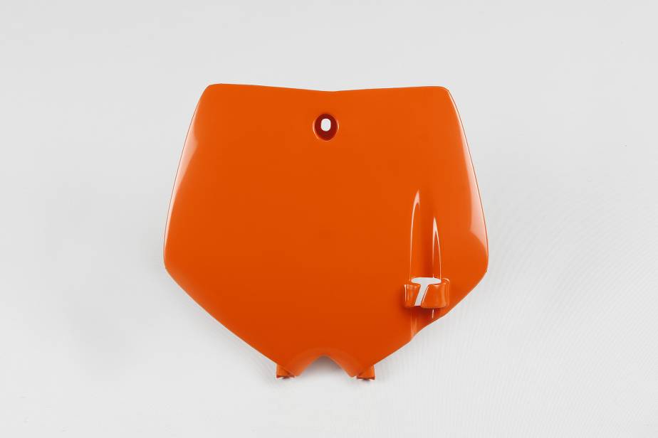 TABELLA PORTANUMERO ANTERIORE COMPATIBILE CON KTM SX 65 2002-2008 arancio