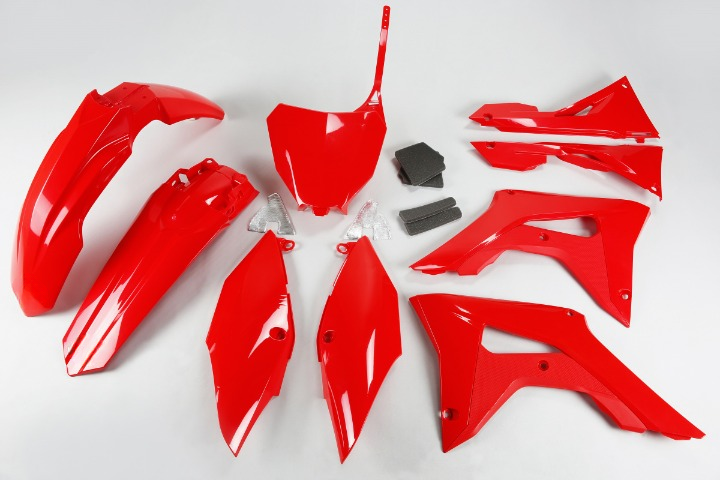 KIT-PLASTICHE-COMPATIBILE-CON-HONDA-CRF-250R-2018-2021-con-cop.-scatola-filtro-ROSSO-070