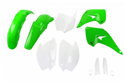 FULL-KIT-PLASTICHE-COMPATIBILE-CON-KAWASAKI-KX-250-2004-2008-OEM-999