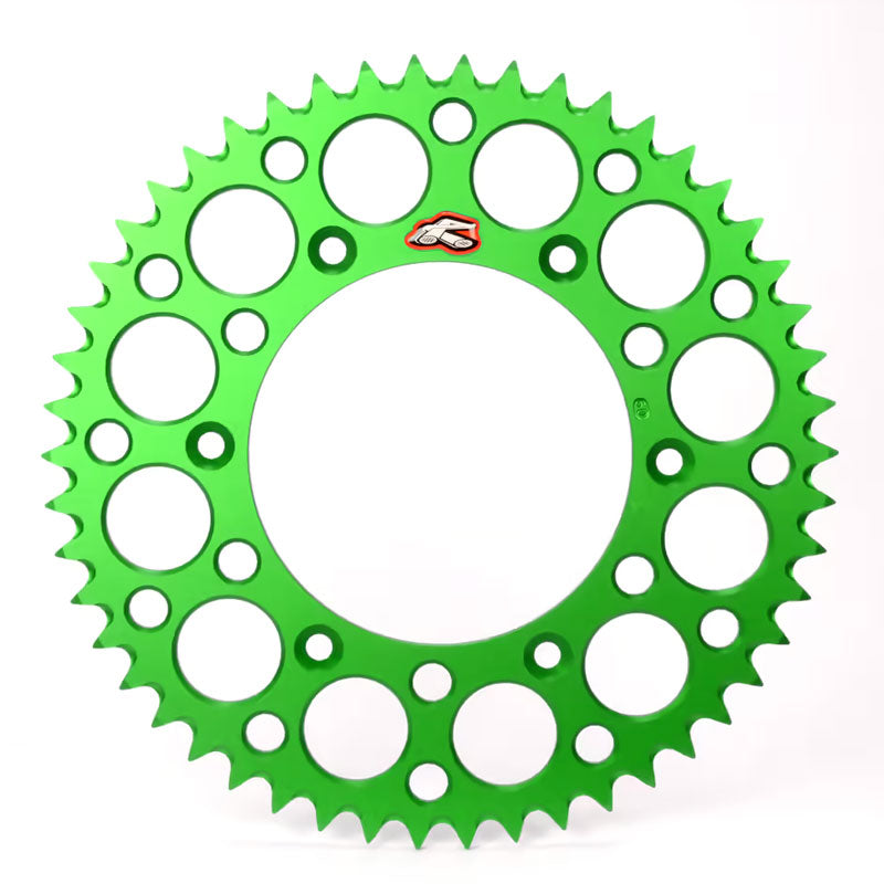 CORONA RENTHAL ERGAL ULTRALEGGERA KAWASAKI KLX 450R (08-26) 51 DENTI PASSO 520 VERDE