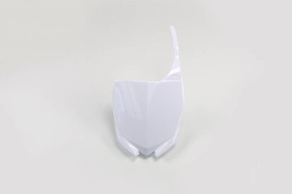 TABELLA PORTANUMERO ANTERIORE COMPATIBILE CON YAMAHA YZ 250 2015-2021 bianco