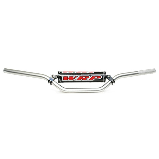 MANUBRIO 22 MM PRO-ALU PIEGA ALTA SILVER