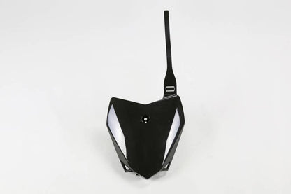 TABELLA PORTANUMERO ANTERIORE COMPATIBILE CON KAWASAKI KLX 110 2010-2026 nero