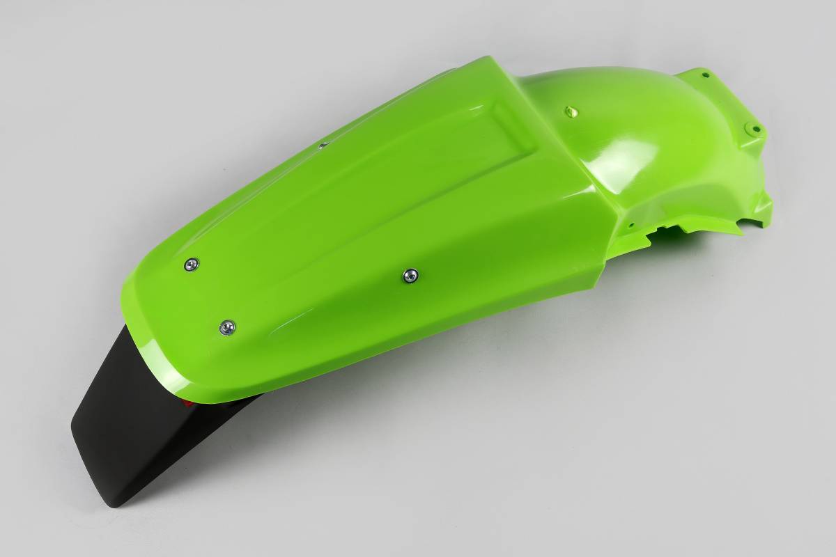 PARAFANGO POSTERIORE COMPATIBILE CON KAWASAKI KX 250 1990-1991 / enduro verde