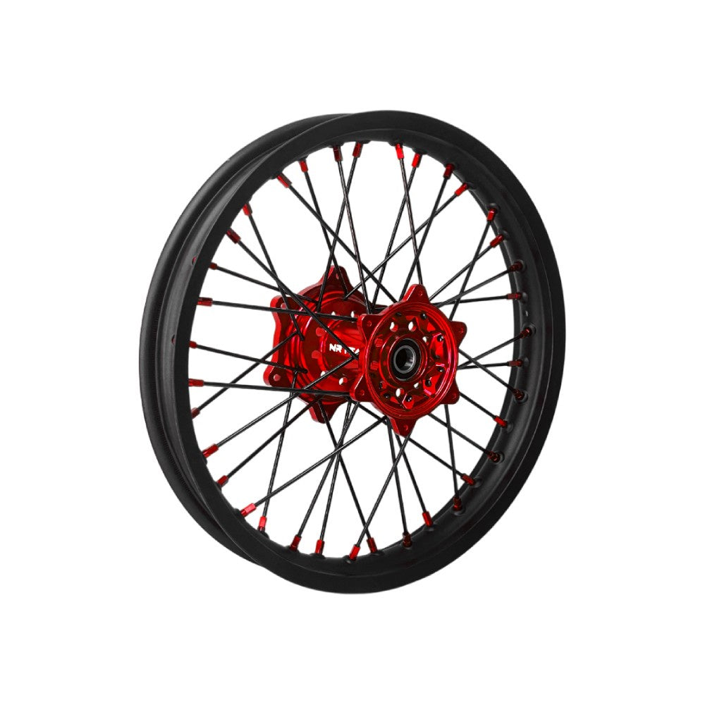 RUOTA FANTIC 125 XX (22-25) POSTERIORE 18X2.15 ROSSA
