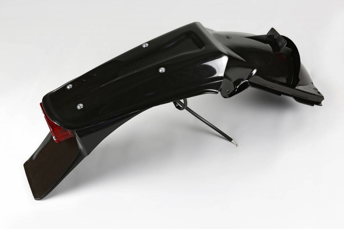 PARAFANGO POSTERIORE COMPATIBILE CON KAWASAKI KX 250 1994-1998 / enduro nero