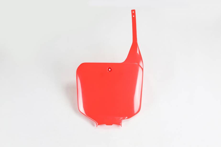 TABELLA PORTANUMERO ANTERIORE COMPATIBILE CON HONDA CR 125 1995-1999 rosso 070