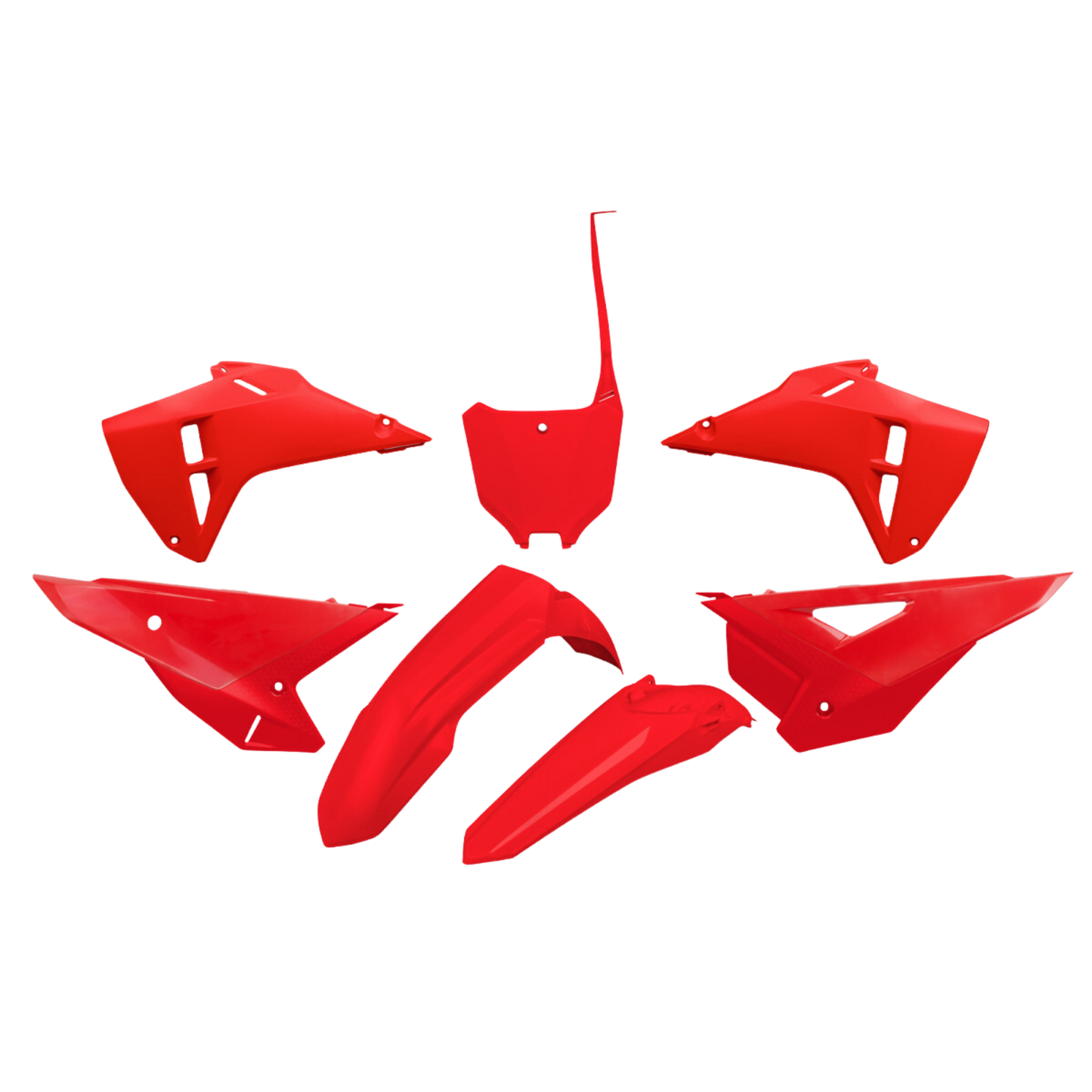 KIT PLASTICHE PER HONDA CRF 450RX EU 2025-2026 / ROSSO