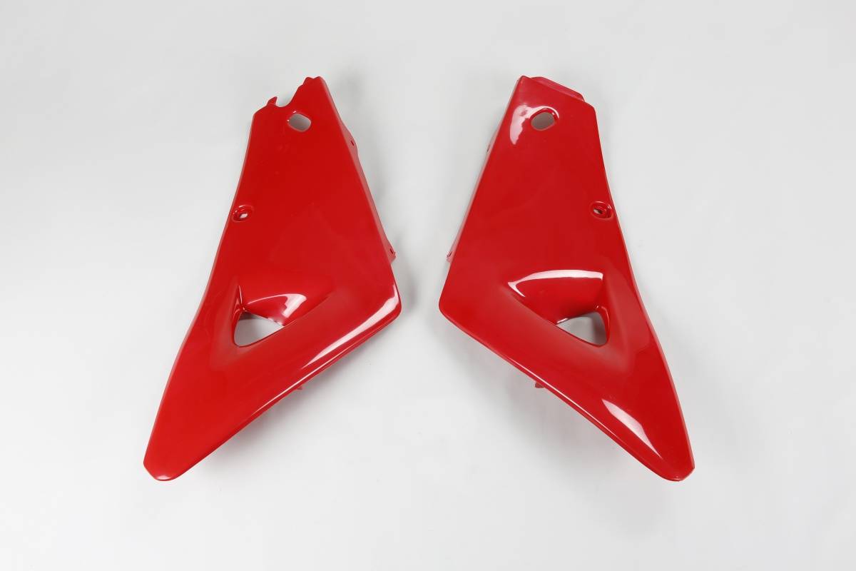 CONVOGLIATORI-RADIATORE-COMPATIBILE-CON-HUSQVARNA-WR-250-2005-2005-/-parte-alta-ROSSO-062