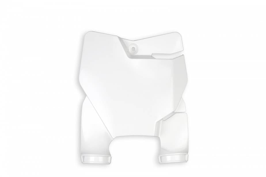 TABELLA PORTANUMERO ANTERIORE COMPATIBILE CON GAS GAS MC 65 2021-2023 / Stadium bianco