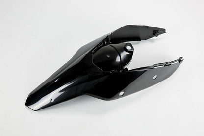 PARAFANGO POSTERIORE COMPATIBILE CON KTM EXC-F 250 2008-2011 / con fiancatine e attacchi nero