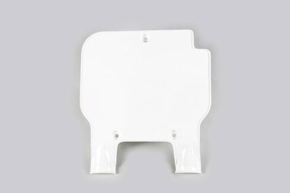 TABELLA PORTANUMERO ANTERIORE COMPATIBILE CON KAWASAKI KX 250 1989-1995 bianco
