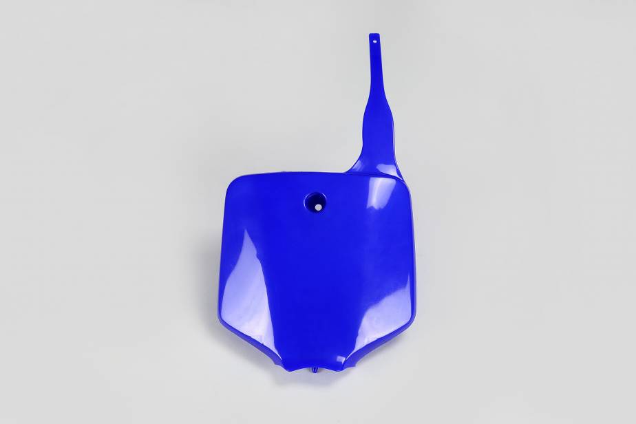 TABELLA PORTANUMERO ANTERIORE COMPATIBILE CON KAWASAKI KLX 110 2001-2026 blu