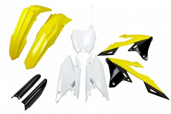 FULL KIT PLASTICHE COMPATIBILE CON SUZUKI RMZ 450 2018-2027