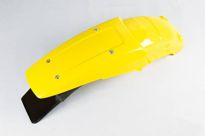 PARAFANGO POSTERIORE COMPATIBILE CON SUZUKI RM 250 1989-1992 / enduro giallo