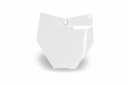 TABELLA PORTANUMERO ANTERIORE COMPATIBILE CON GAS GAS MC 85 2021-2024 bianco
