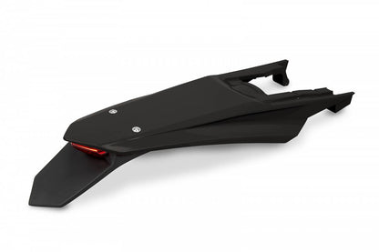 PARAFANGO POSTERIORE COMPATIBILE CON KTM EXC-F 500 2024-2026 / enduro LED nero