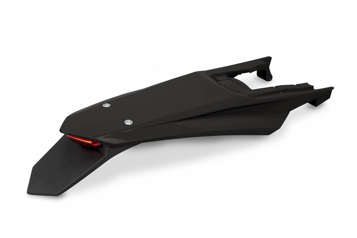 PARAFANGO POSTERIORE COMPATIBILE CON KTM EXC 250 2024-2026 / enduro LED nero