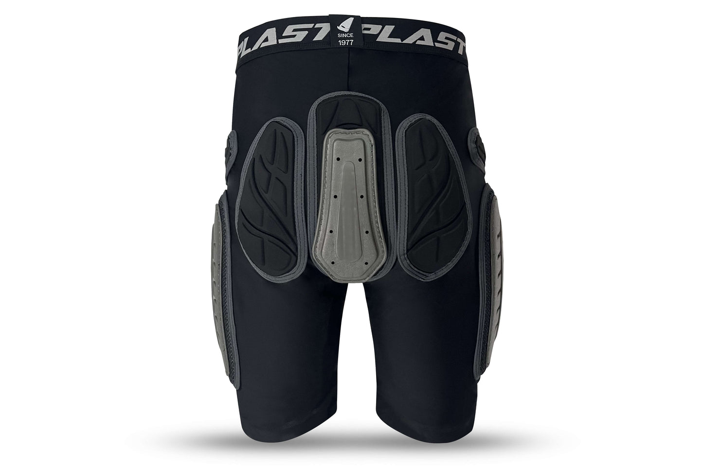 SHORTS MURYAN SV6 CON PROTEZIONE ANCA E COCCIGE IN PLASTICA UFO PLAST / NERO