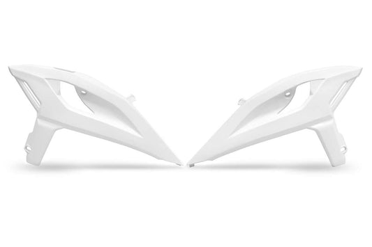 JEU D'OUIES DE RADIATEUR UFOPLAST POUR BETA RR 350 2025-2025 / BLANC 043