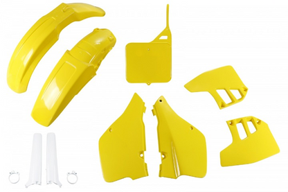 FULL-KIT-PLASTICHE-COMPATIBILE-CON-SUZUKI-RM-250-1992-1992-GIALLO-101
