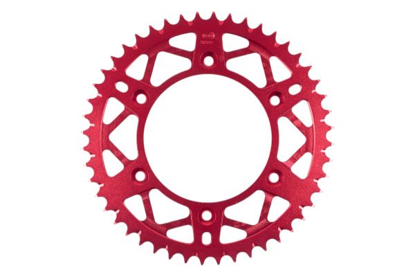 CORONA AFAM ERGAL AUTOPULENTE HONDA CRF 250X (04-18) 50 DENTI ROSSA