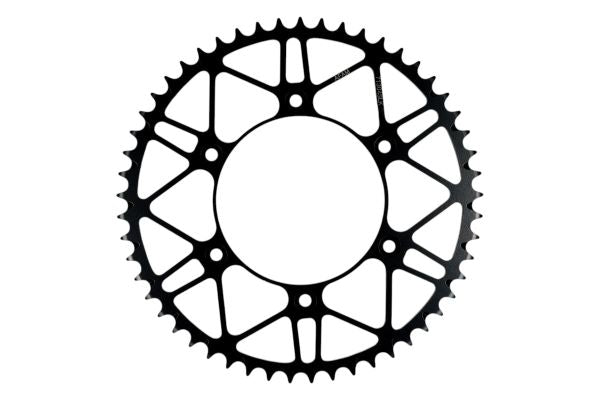 CORONA AFAM ACCIAIO HUSABERG FE 400 (00-03) 53 DENTI NERA