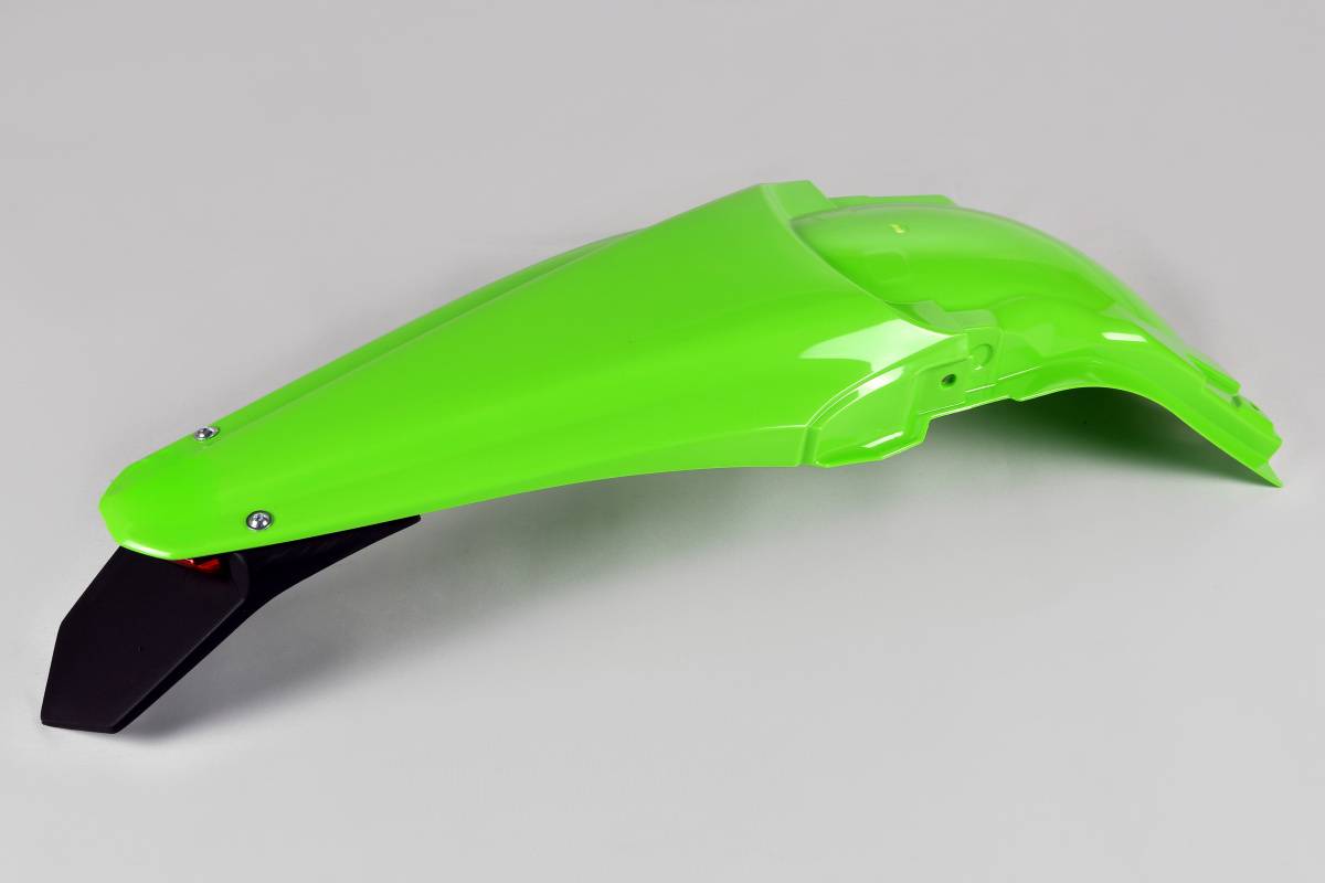 PARAFANGO POSTERIORE COMPATIBILE CON KAWASAKI KXF 250 2013-2016 / enduro LED verde