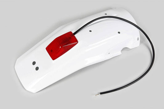 PARAFANGO POSTERIORE COMPATIBILE CON HONDA XR 600 R 1988-2002 / con portatarga bianco
