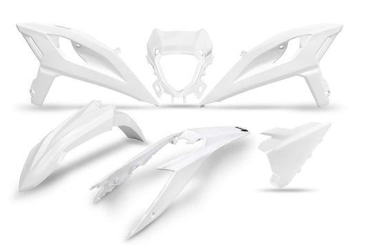 KIT PLASTICHE PER BETA RR 400 2025-2025 / BIANCO 043 / CON PORTAFARO