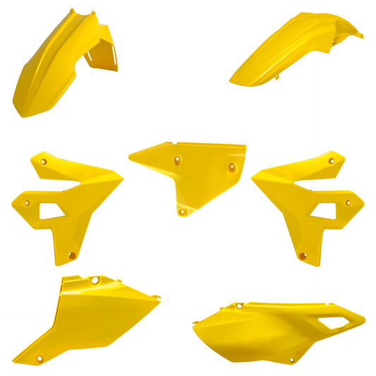 KIT PLASTICHE PER SUZUKI DRZ400 E-S 00-24 / GIALLO / RESTYLING